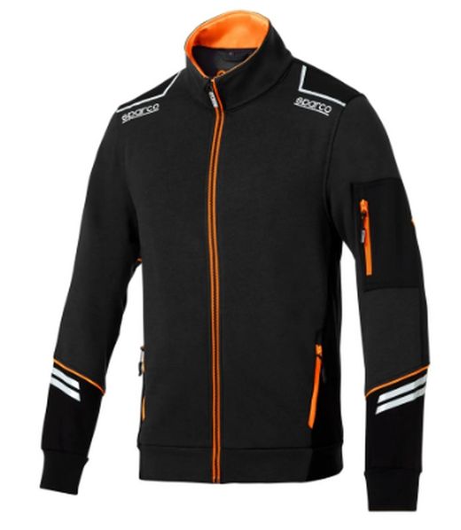 SWEAT-SHIRT SPARCO ALABAMA TECH À FERMETURE ÉCLAIR COMPLÈTE