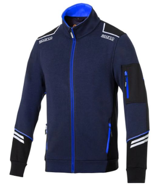 SWEAT-SHIRT SPARCO ALABAMA TECH À FERMETURE ÉCLAIR COMPLÈTE