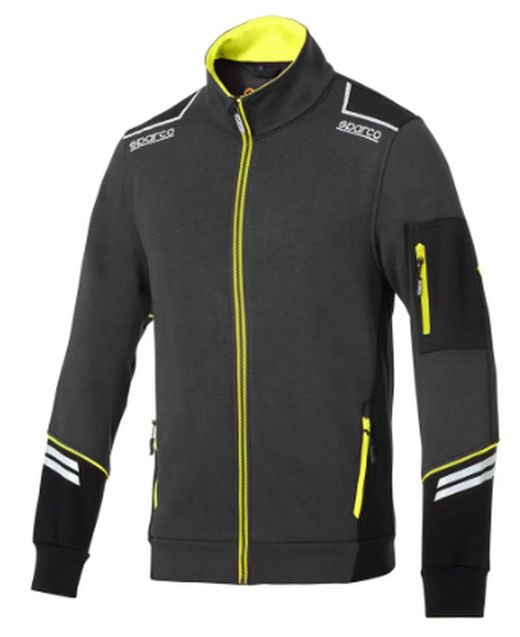 SWEAT-SHIRT SPARCO ALABAMA TECH À FERMETURE ÉCLAIR COMPLÈTE