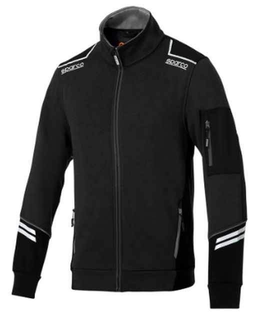 SWEAT-SHIRT SPARCO ALABAMA TECH À FERMETURE ÉCLAIR COMPLÈTE