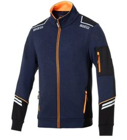 SWEAT-SHIRT SPARCO ALABAMA TECH À FERMETURE ÉCLAIR COMPLÈTE