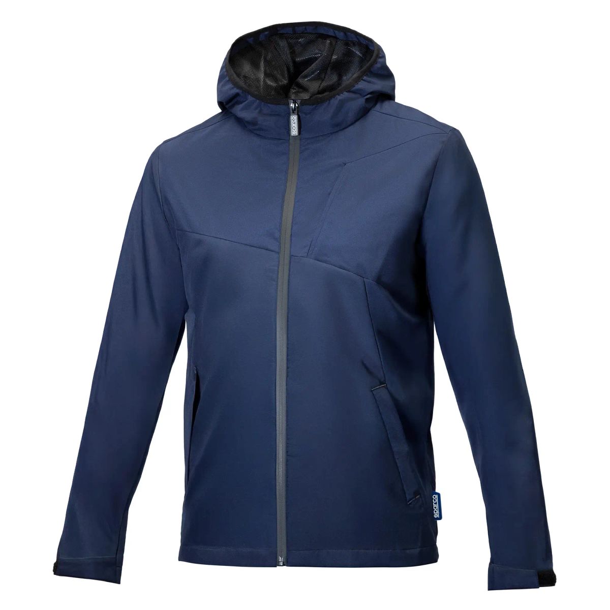 CORTAVIENTOS SPARCO GRIT - TEJIDO IMPERMEABLE Y CORTAVIENTO L / Azul marino