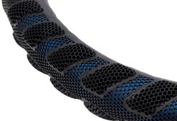 HOUSSE DE VOLANT DE VOITURE EN PVC BLEU SPARCO