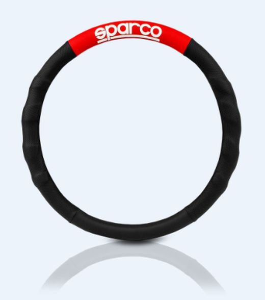 COUVRE-VOLANT ROUGE SPARCO