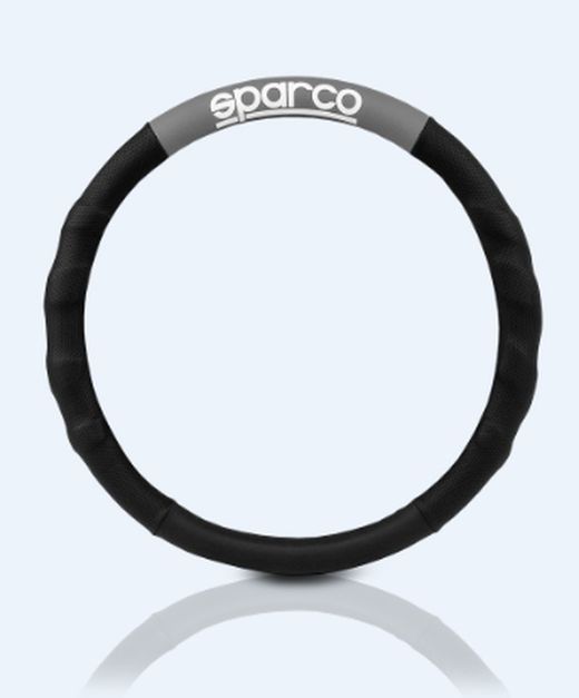 COUVERTURE DE VOLANT SPARCO GRISE