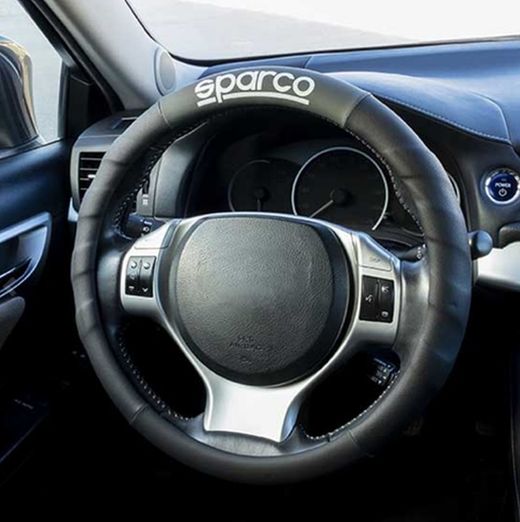 COUVERTURE DE VOLANT SPARCO GRISE