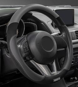 COUVERTURE DE VOLANT SPARCO GRIS PVC + CAOUTCHOUC