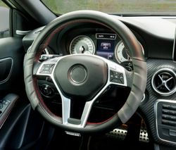 COUVRE-VOLANT SPARCO GRIS/NOIR