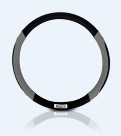 COUVRE-VOLANT NOIR SPARCO