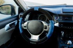 COUVRE-VOLANT SPARCO SPORT BLEU