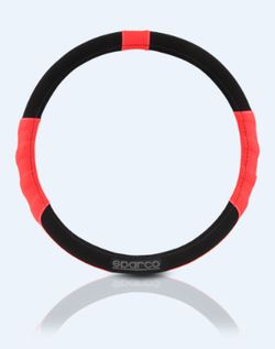 COUVRE-VOLANT SPARCO SPORT ROUGE