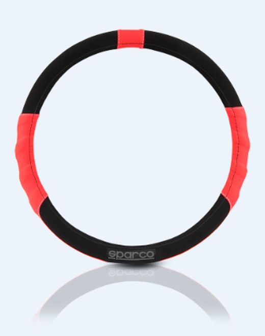 COUVRE-VOLANT SPARCO SPORT ROUGE