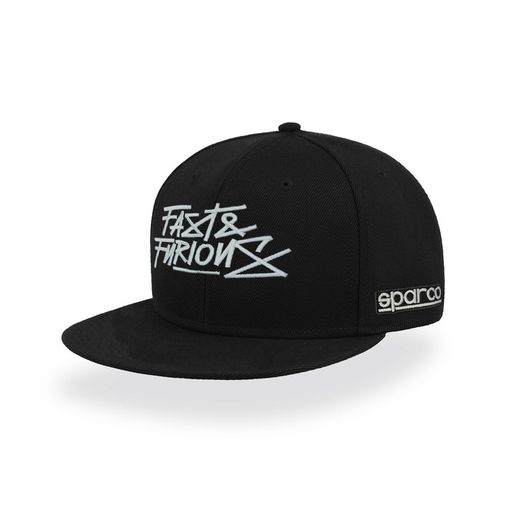 CASQUETTE À VISIÈRE NOIRE FAST&FURIOUS