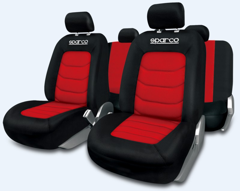 Juego Fundas Asientos Seat 124 D Rojo (a - piezasautosclasicos
