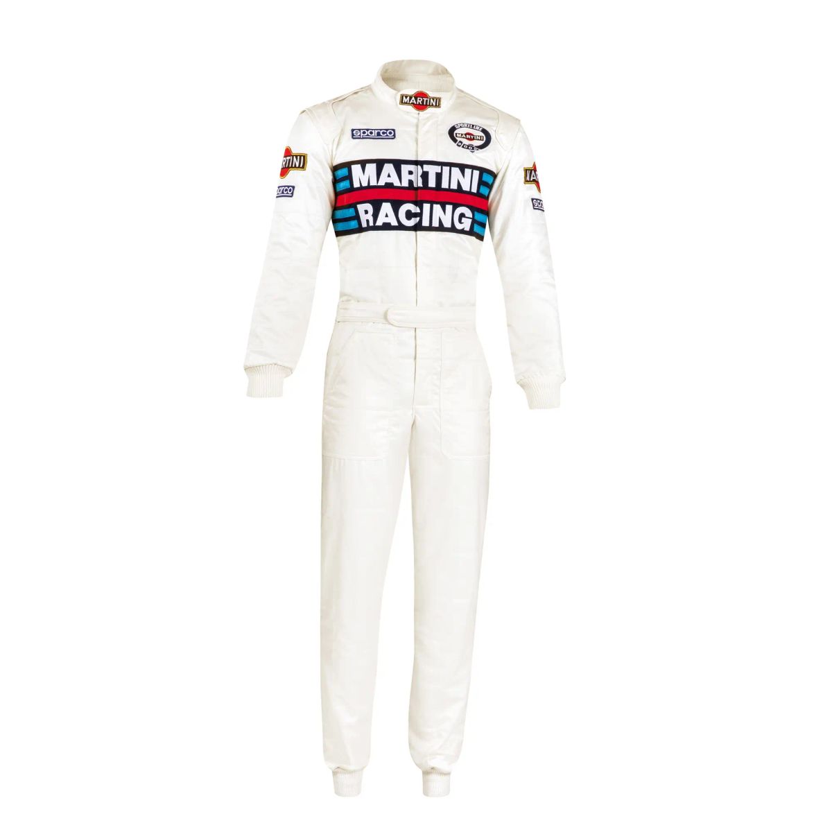 MONO SPARCO SUIT MARTINI RACING FIA 8856-2018 SFI 3.2A/5 50 / Blanco