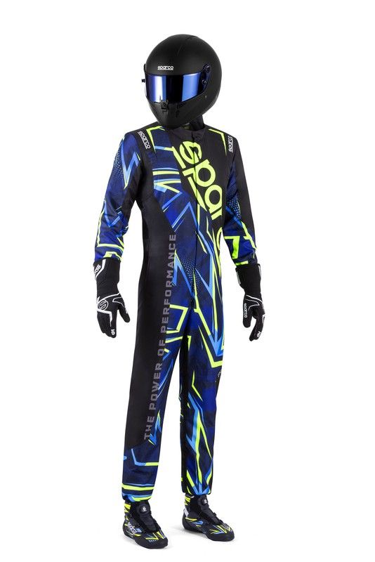 MONO KARTING PRIME K SPARCO FIA 8877-2022 120 / negro/amarillo