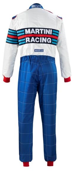 COMBINAISON SPARCO COMBINAISON ANNÉE 2000 MARTINI RACING FIA 8856-2018 SFI 3.2A/5