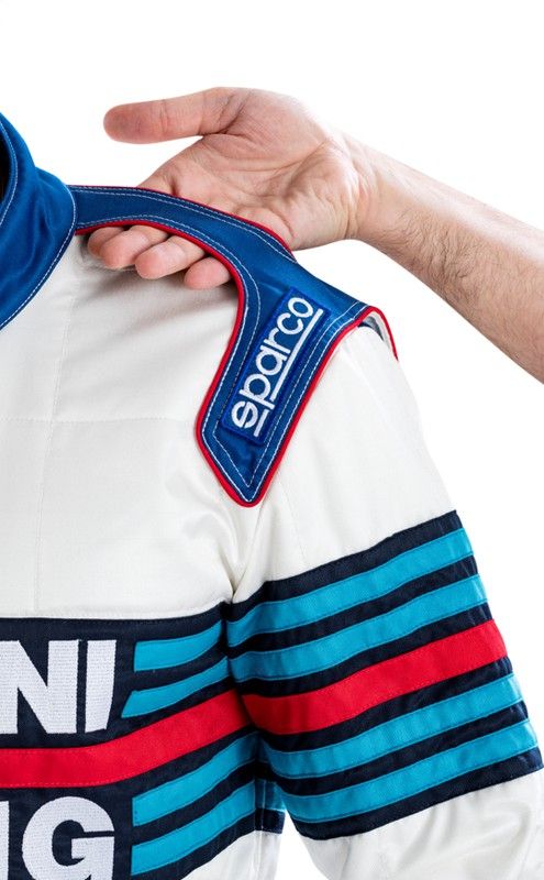 COMBINAISON SPARCO COMBINAISON ANNÉE 2000 MARTINI RACING FIA 8856-2018 SFI 3.2A/5