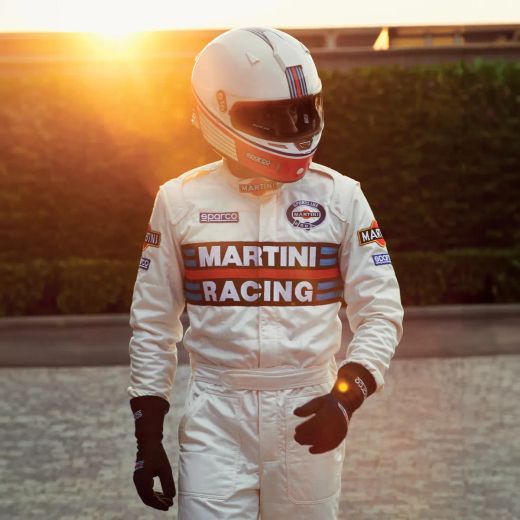 MONO SPARCO SUIT MARTINI RACING FIA 8856-2018 SFI 3.2A/5