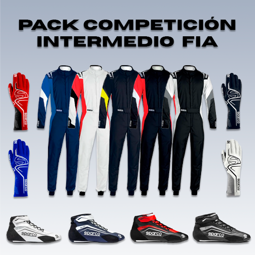 PACK COMPETICIÓN INTERMEDIO FIA