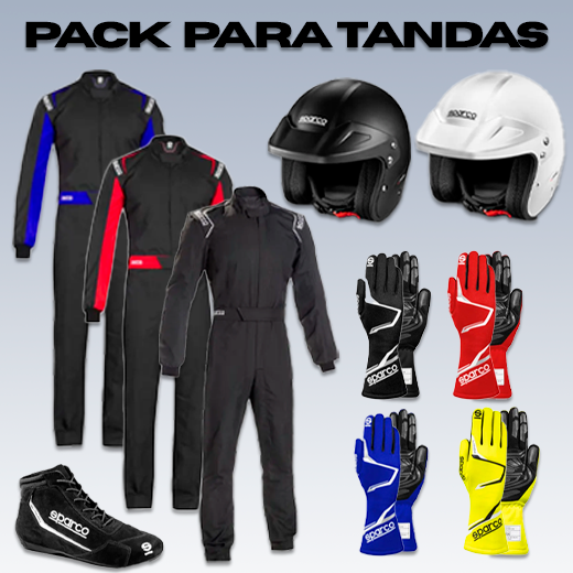 PACK SPARCO PARA TANDAS