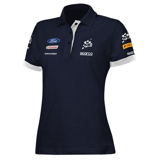 Polo officiel SPARCO M-SPORT WRC pour femme