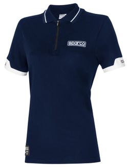 POLO ZIPPÉ SPARCO POUR FEMME