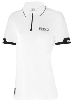 POLO ZIPPÉ SPARCO POUR FEMME