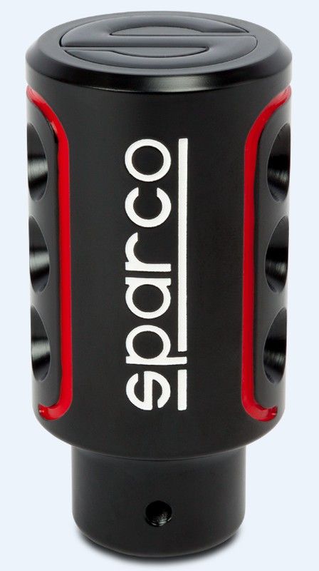 POMMEAU DE VOITURE DE COURSE NOIR SPARCO
