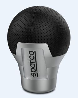 POMMEAU DE COURSE NOIR SPARCO POUR MODÈLE DE VOITURE ROME