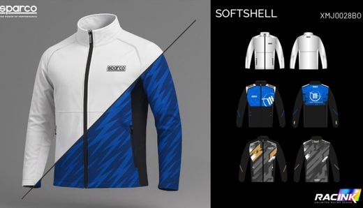 SOFT SHELL SPARCO PERSONALIZABLE