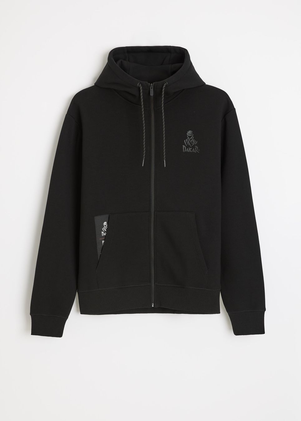 SUDADERA CON CAPUCHA DAKAR L / gris