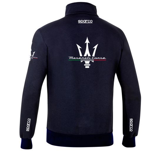 SUDADERA FULL ZIP MASERATI X SPARCO