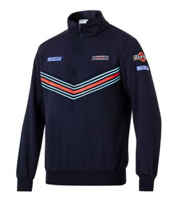SWEAT-SHIRT SPARCO MARTINI RACING DEMI-ZIP