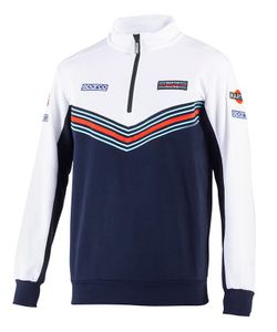 SWEAT-SHIRT SPARCO MARTINI RACING DEMI-ZIP