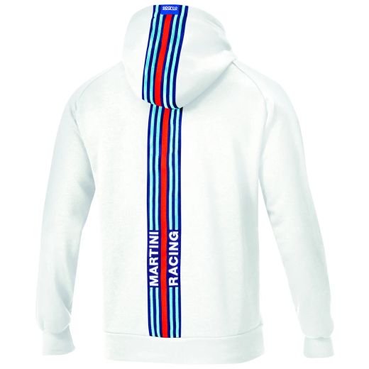 SWEAT-SHIRT SPARCO À GRANDES RAYURES MARTINI RACING