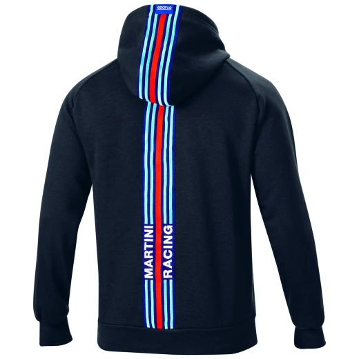 SWEAT-SHIRT SPARCO À GRANDES RAYURES MARTINI RACING