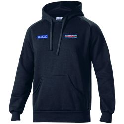 SWEAT-SHIRT SPARCO À GRANDES RAYURES MARTINI RACING