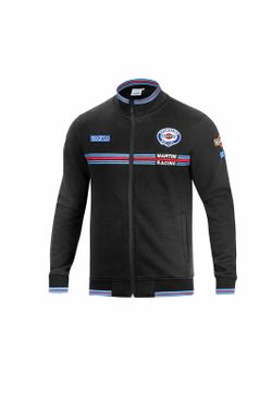 VESTE DE COURSE SPARCO MARTINI ENTIÈREMENT ZIPPÉE