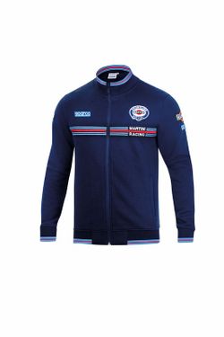 VESTE DE COURSE SPARCO MARTINI ENTIÈREMENT ZIPPÉE