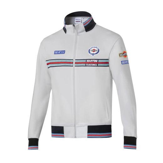 VESTE DE COURSE SPARCO MARTINI ENTIÈREMENT ZIPPÉE