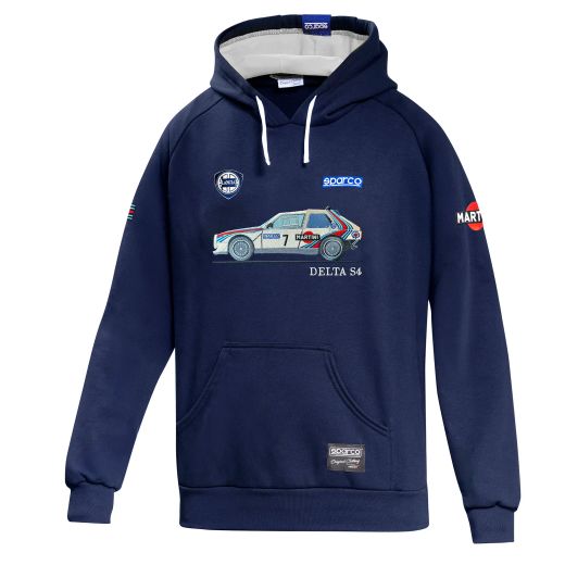 SUDADERA SPARCO MARTINI RACING X LANCIA DELTA S4