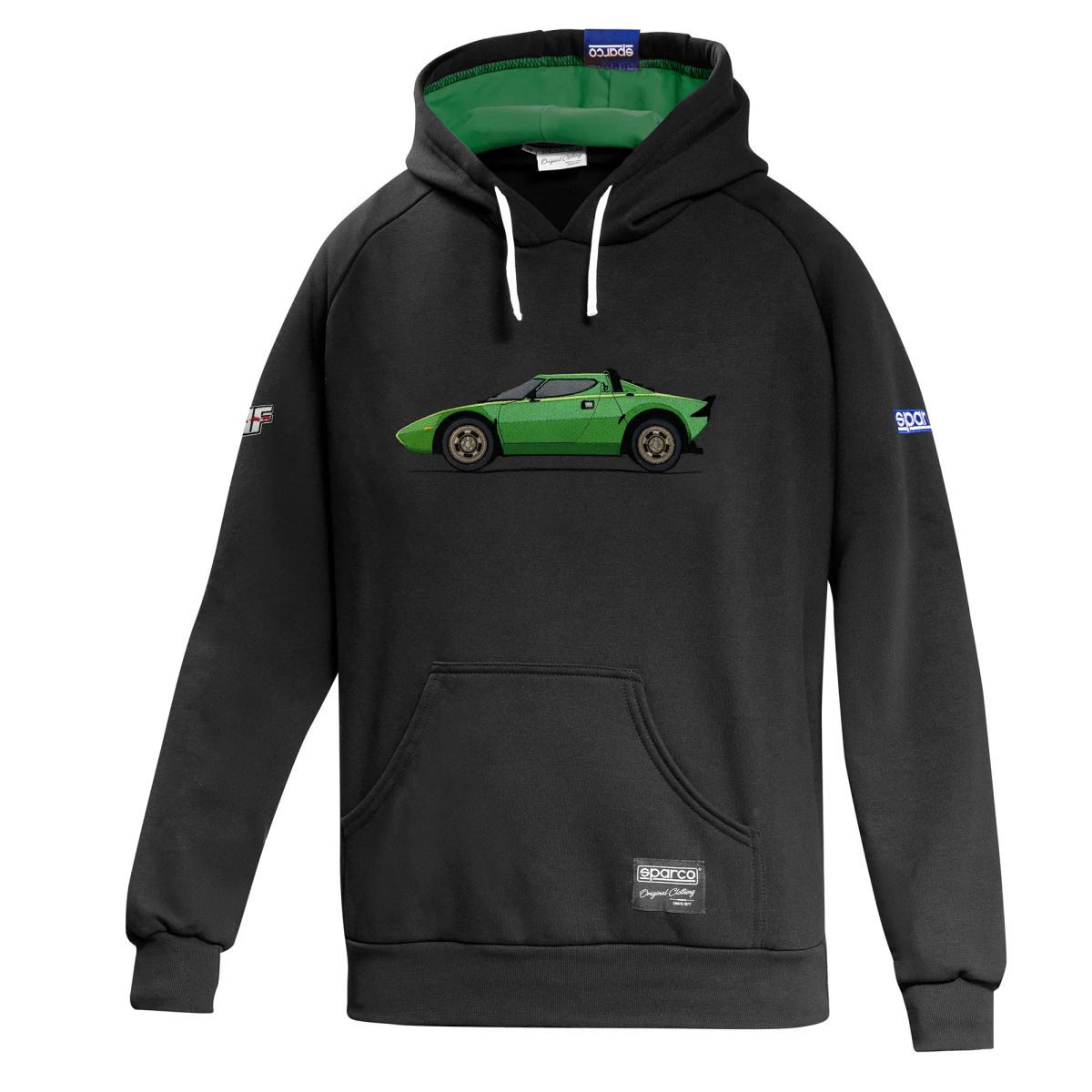 SUDADERA SPARCO X LANCIA GR.4 L / Blanco