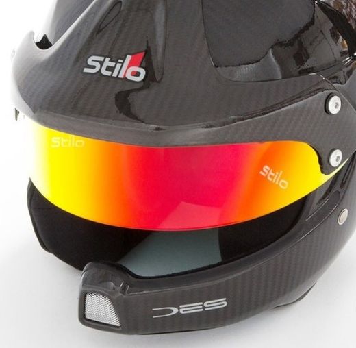VISERA CORTA STILO WRC DES ROSSA