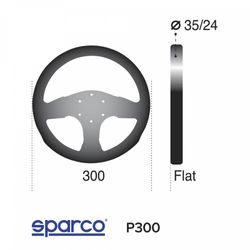 Sparco P300 Steering Wheel