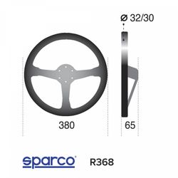 VOLANT SPARCO R368 Diamètre 380